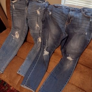 Old Navy women's mid-rise skinny jeans